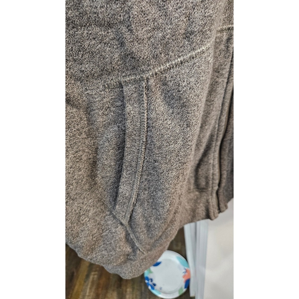 Blokecore Ralph Lauren Mens Heather Grey Full Zip Hoodie Big & Tall 3XB Pony Log - Picture 5 of 7